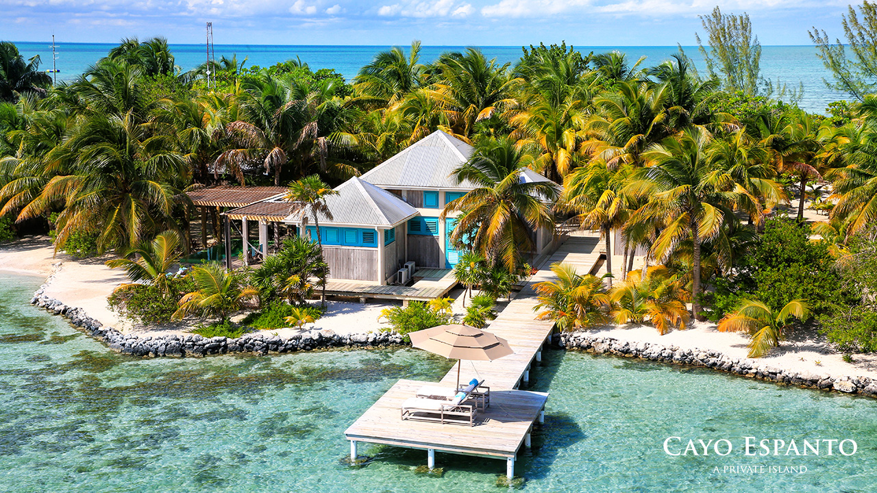 Cayo Espanto A Luxurios Private Island Belize Resort In The Caribbean Waters
